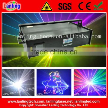 5W RGB 40kpss ILDA Animation Laser show system