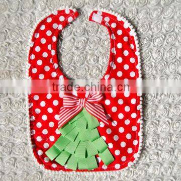 new design Christmas baby bibs for babies