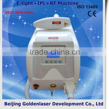 2013 New design E-light+IPL+RF machine tattooing Beauty machine high potent ha