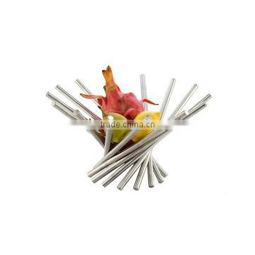 High quality fashion stainless steel wire fruit basket