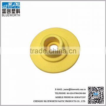 7# tpu female round yellow pig and sheep use ear tags