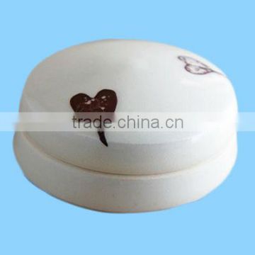 Round Porcelain Cosmetic Cream Jar