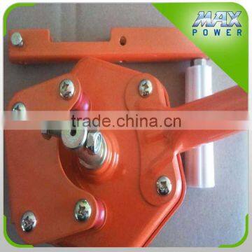 Film greenhouse curtain hand winch