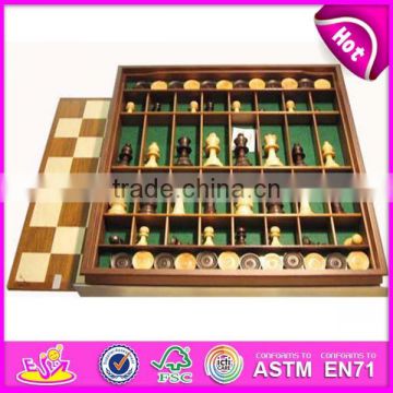 wooden board chess set WJ277116