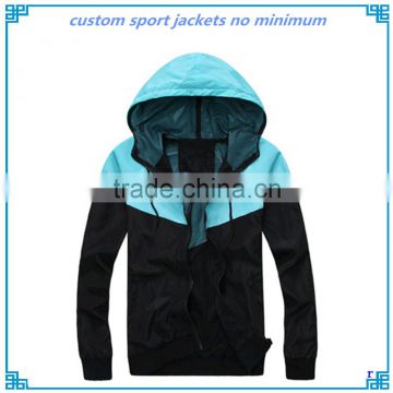 custom sport jackets no minimum