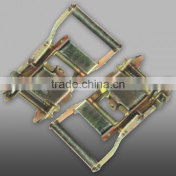 1.5" high quality metal ratchet buckle for ratchet tie down(lashing belt) from china safety equipment manufacturer RC2035-1