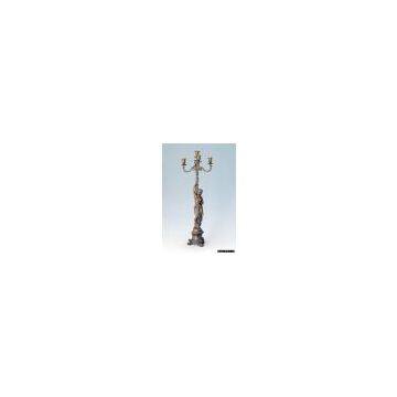 bronze sculpture candle holder-CH-007