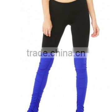 90% Nylon 10% Spandex Dri Fit Custom Women Yoga pants Tights active leggings