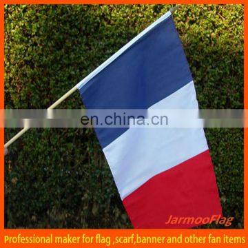 digital printed France hand flag