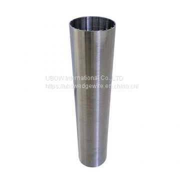Standard Wedge Wire Wrapped Screen Pipe Custom, Supplier