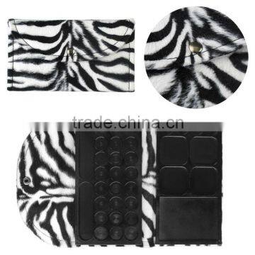 Zebra-stripe 35 Color Eye shadow Empty Palette/Fashion empty mixed palette/Combination palette