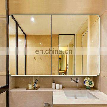 4mm large bathroom flat mirror with low price