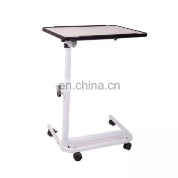 Nursing table can be raised and lowered mobile hospital rehabilitation table bed patient mobile dining table