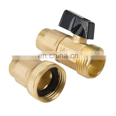 Metal hydraulic water pipe hose connector fittings