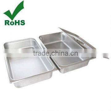 stainless steel buffet container