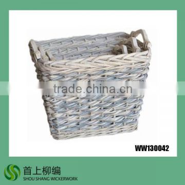2014 white new style laundry basket