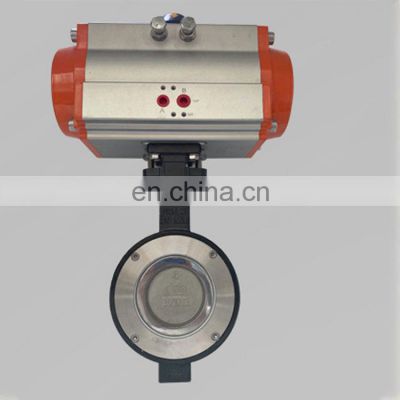 6 Inch With 4-20ma Casting Iron Ptfe Seat Butterfly Valve