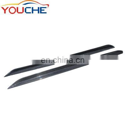 Carbon fiber side skirt extension for BMW 3 series G20 G28 M sport 2019 2020