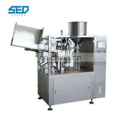 Fully Automatic Ointment Plastic Tube Sealing Filling Machine Pharmaceutical Equipment