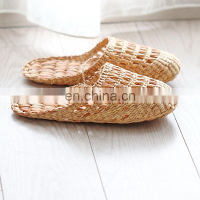 Hot Sale Straw Sandal for Summer straw slippers water hyacinth sandals Vietnam Manufacturer