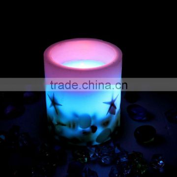 embedded LED candle