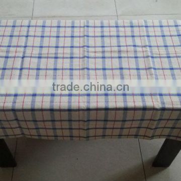 dyed high quality table cloth/100%cotton table cloth