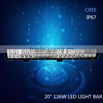 Shenzhen supplier best car accessories in 126w 20 inch led light bar                        
                                                                                Supplier's Choice