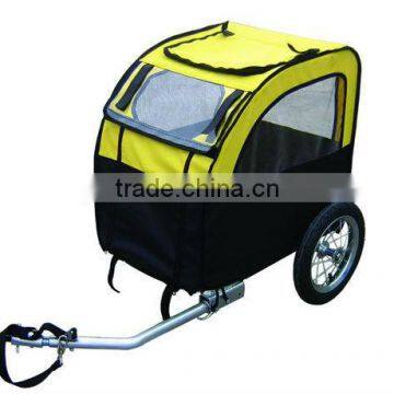 Pet trailer trolley