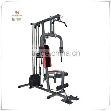 qj-hm015 one station home gym with 100lb plastic weight