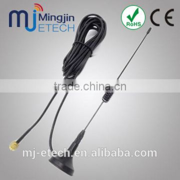 free sample 900/1800MHZ GSM antenna 3G antenna with SMA male connector