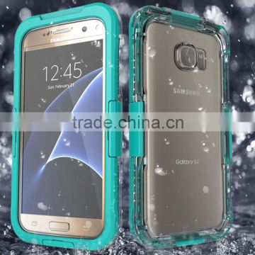 Factory direct IP68 waterproof dustproof mobile case for Galaxy S7 S7edge new arrival bag housing