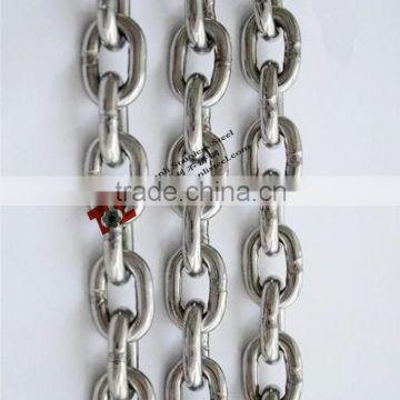 304 316 Stainless Steel DIN5685 DIN5685A Welded Short Link Chain 6mm