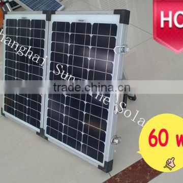 Best Selling 60w solar folding panel with price