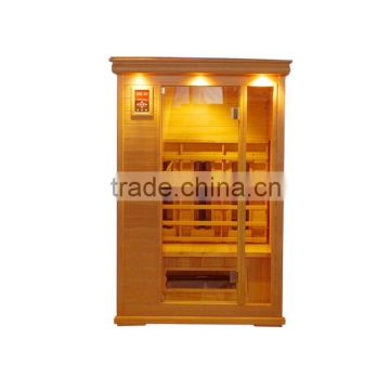 Hot Sales 2person use infrared sauna, CE/ROHS/ETL approved Infrared Sauna