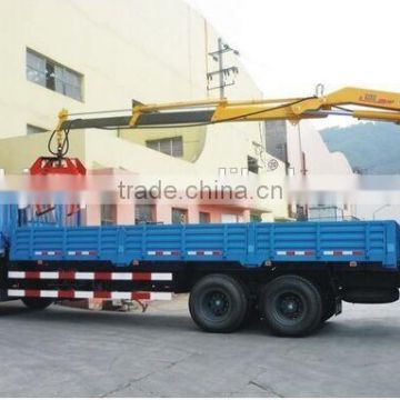 2015 NEW !! 6*4 truck with folding arm crane 10 tons ,crane truck with 15 tons