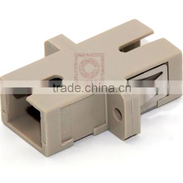 SC SX Multimode Fiber optic adapter with flange with welding
