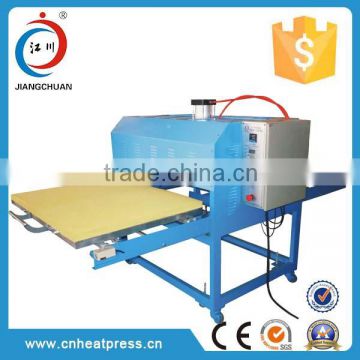 oversized double position pneumatic sublimation machine for jersey