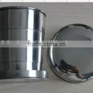 stainless steel folding cups