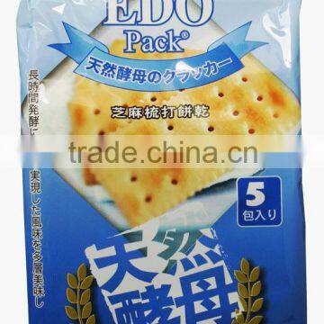 EDO Sesame Soda Cracker(Three fla.)100g*24bag