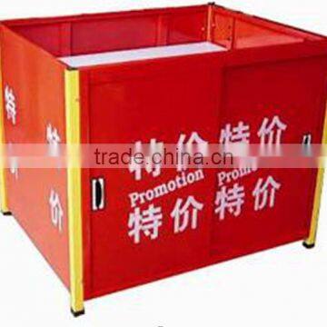 RH-PT002 Supermarket Promotion Table 1000*800*800 cheap Promotion Desk