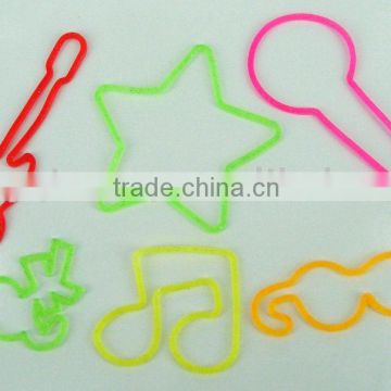 fashion rubber band,shaped rubber band,promotion crazy band