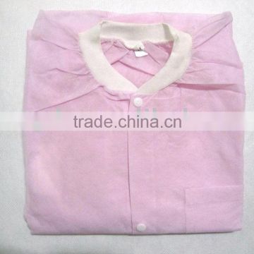 non-woven lab gown