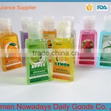 China professional natural antiseptic alcohol hand sanitizer gel