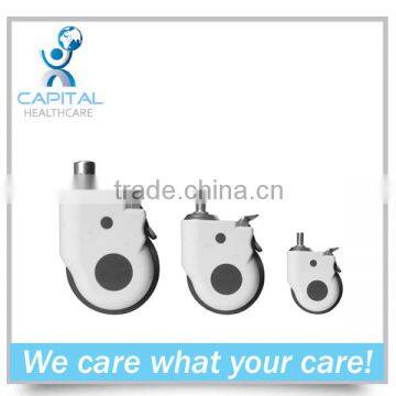 CP-A233 medical hospital bed castor wheel 100mm/125mm