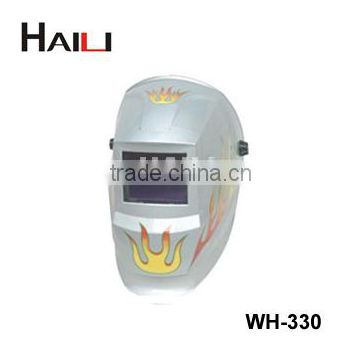 Fire painting Solar Power industrial welding helmets(WH-330)
