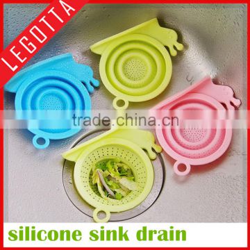 Wholesale factory price good selling collapsible kitchen sink plastic strainer