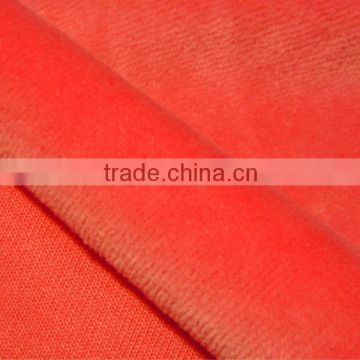 High TC velvet fleece corduroy knit fabric textile fabric for fashion fabric