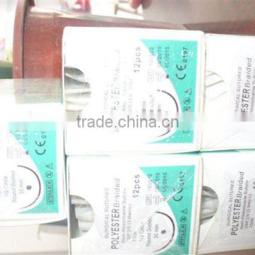 Polyester Braided Suture With Needle
