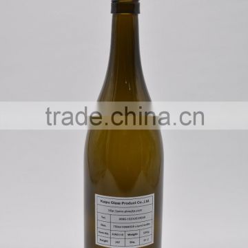 Empty 750ML glass wine bottles for sale