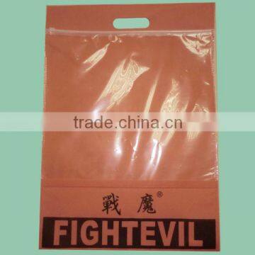 eco-friendly non woven bag for clothes with zipper